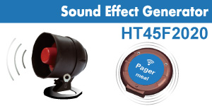 Holtek рад представить новый микроконтроллер генератора звуковых эффектов HT45F2020.